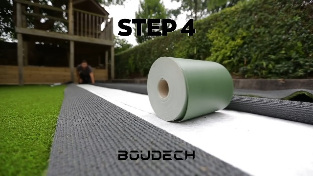 Prato Sintetico In Rotoli - 30mm Altezza - 5mq (1x5m) - Drenante, Anti-Espansione - Per Giardino E Terrazzo - Foto 7