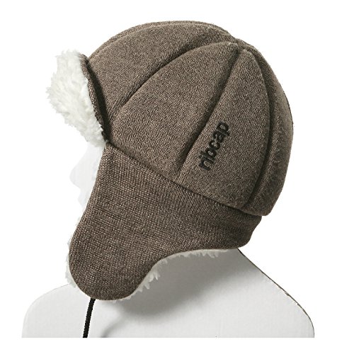 Ribcap Bieber brown midi kids, weicher Kopfschutz, Ø50-52cm Cover