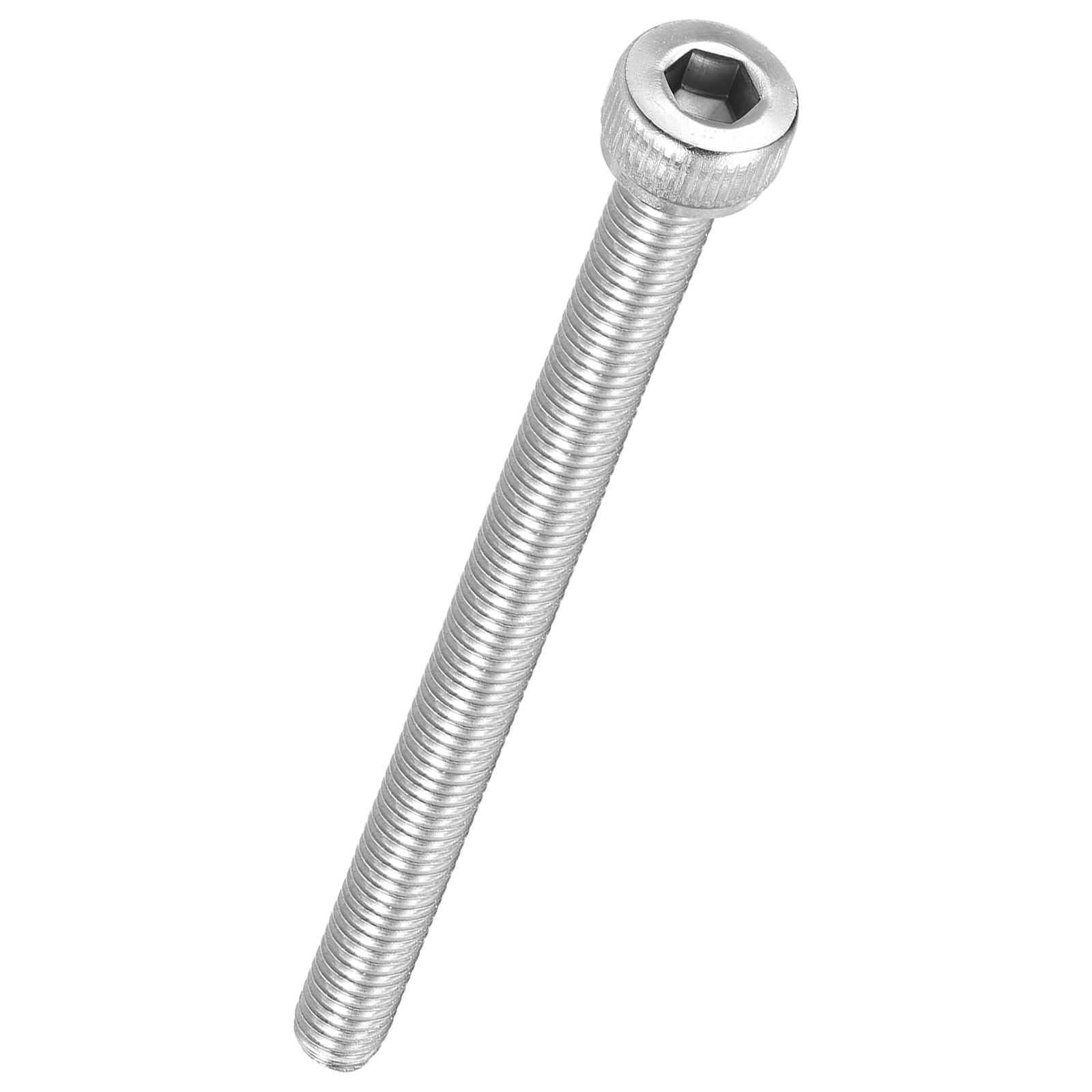 Kozelo 25pcs Socket Head Cap Screws - [M4-0.7 x 55mm] 304 Stainless Steel Allen Socket Drive for Electrical Motor 3D Printing Fan Engine Replacement Use, Silver — image 1