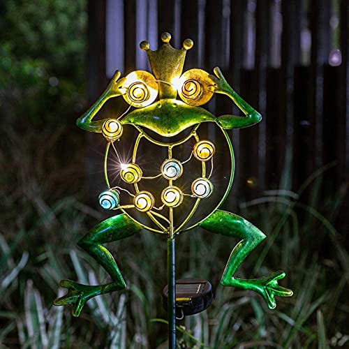 Spacnana Lampada Solare da Prato Lampada da Esterno a Punta in Acciaio Inossidabile per Decorazioni da Giardino Illuminazione di Percorsi Accensione/spegnimento Automatico Design Resistente Alle