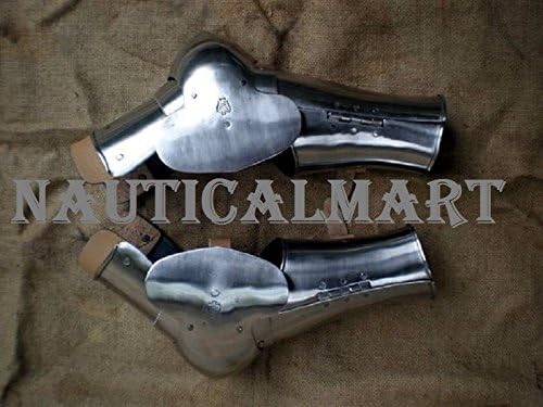 NauticalMart Steel Full Leg Armor Medieval Knight Costume