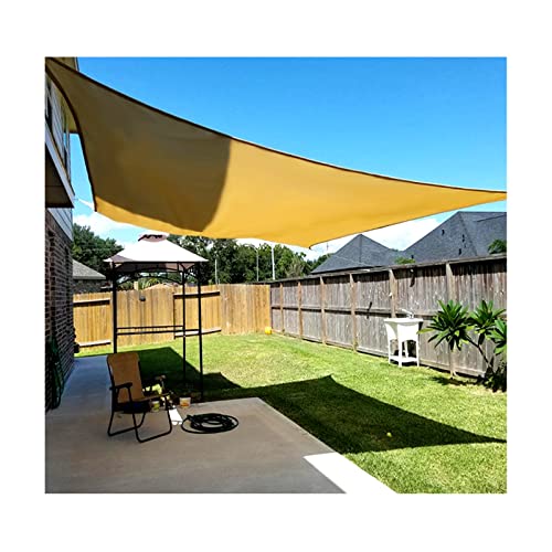 Voile de soleil pour terrasse rectangulaire et étanche pour abriter vos repas d'été