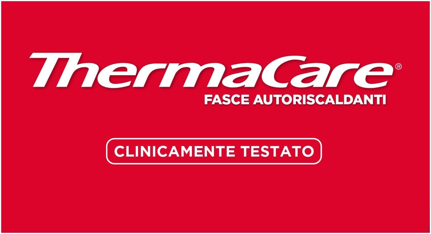 ThermaCare Versatile Fasce Autoriscaldanti a Calore Terapeutico per Dolore Localizzato, 8 Ore Calore Costante, 6 Fasce Monouso