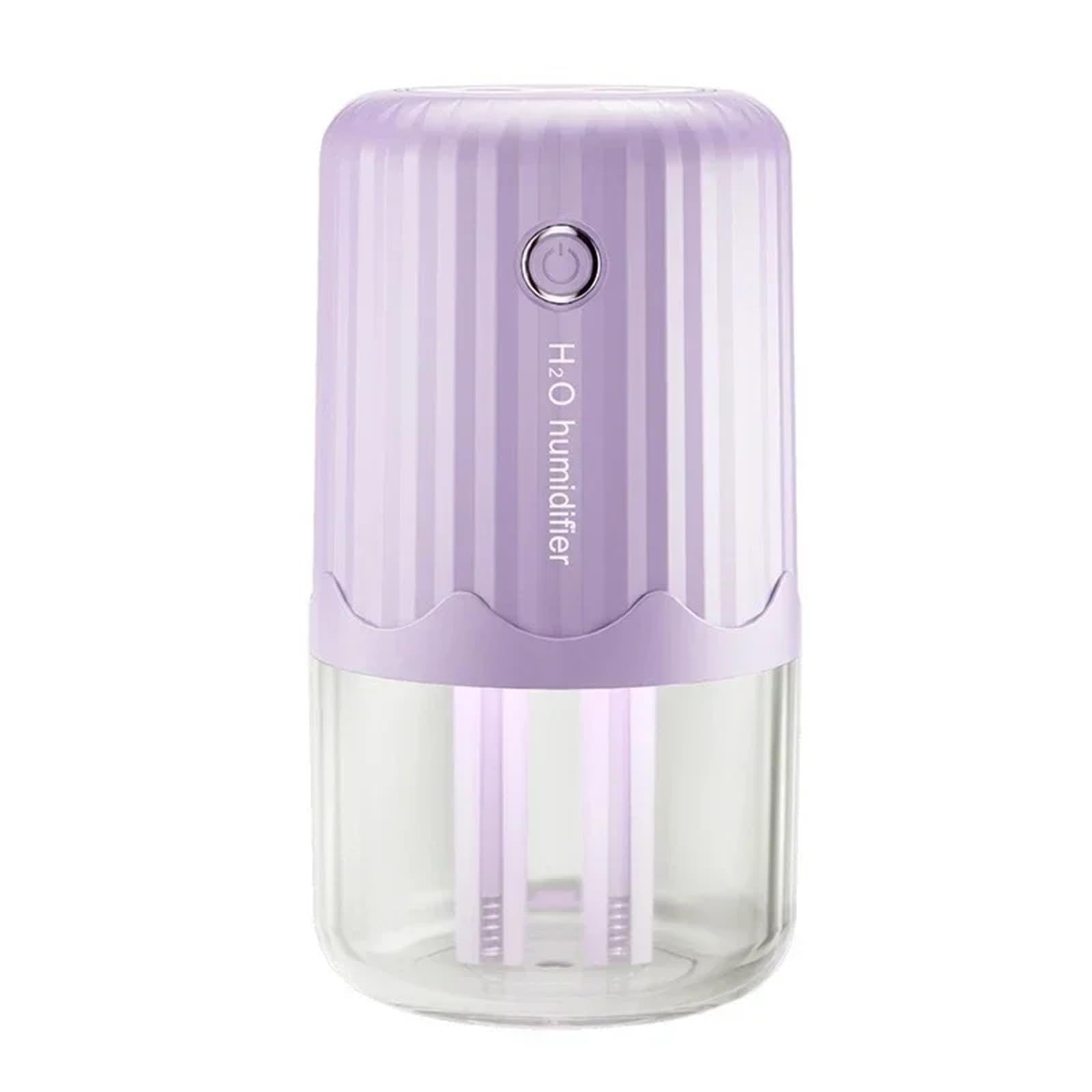 Umidificatore, Umidificatore USB A Doppio Spruzzo Di Grande Capacità, Macchina For Incenso Silenziosa Da Scrivania For Ufficio E Casa, Luce Notturna per Casa e l'ufficio(Purple)