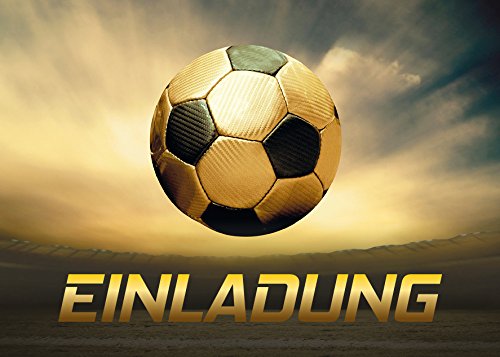 JuNa-Experten Fußball Einladungskarten