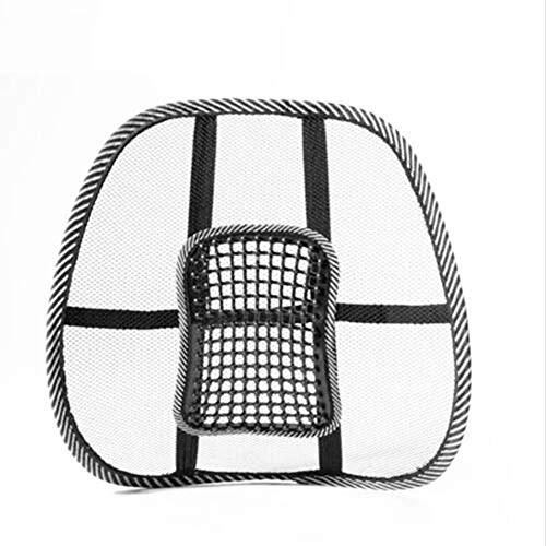 Siège Auto Fauteuil de Massage du Dos Support Lombaire Mesh Ventiler Coussin de siège Auto Coussin de Cover