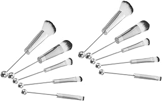 Beavorty 2 Sets Makeup Brush Set with Metal H...