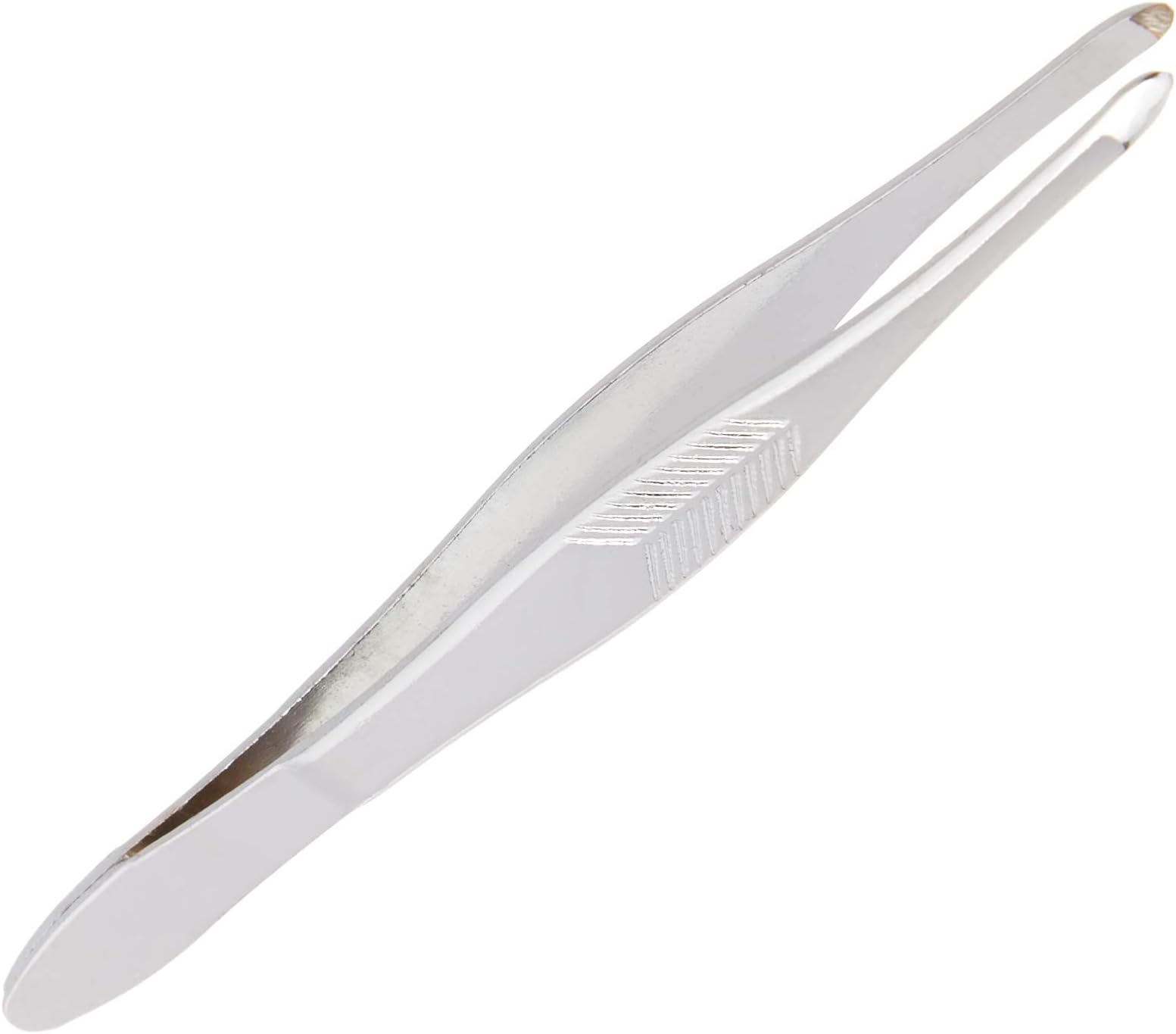 Trim Blunt Tip Tweezers with Textured Grip