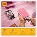 KODAK Step Sofort-Smartphone-Fotodrucker - Tragbarer Mini-Farb-Mobilfotodrucker - Zink 2x3” Klebefotos - Bluetooth-kompatibel mit iOS- & Android-Geräten - Spaßige Bearbeitungs-App - Rosa