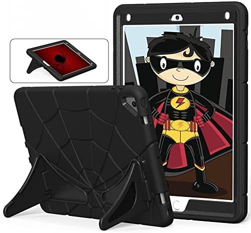 Case Compatible with iPad 9.7 Inch 6th/5th (2018/2017) /iPad Air2 with Kickstand Shockproof Cover for Kids