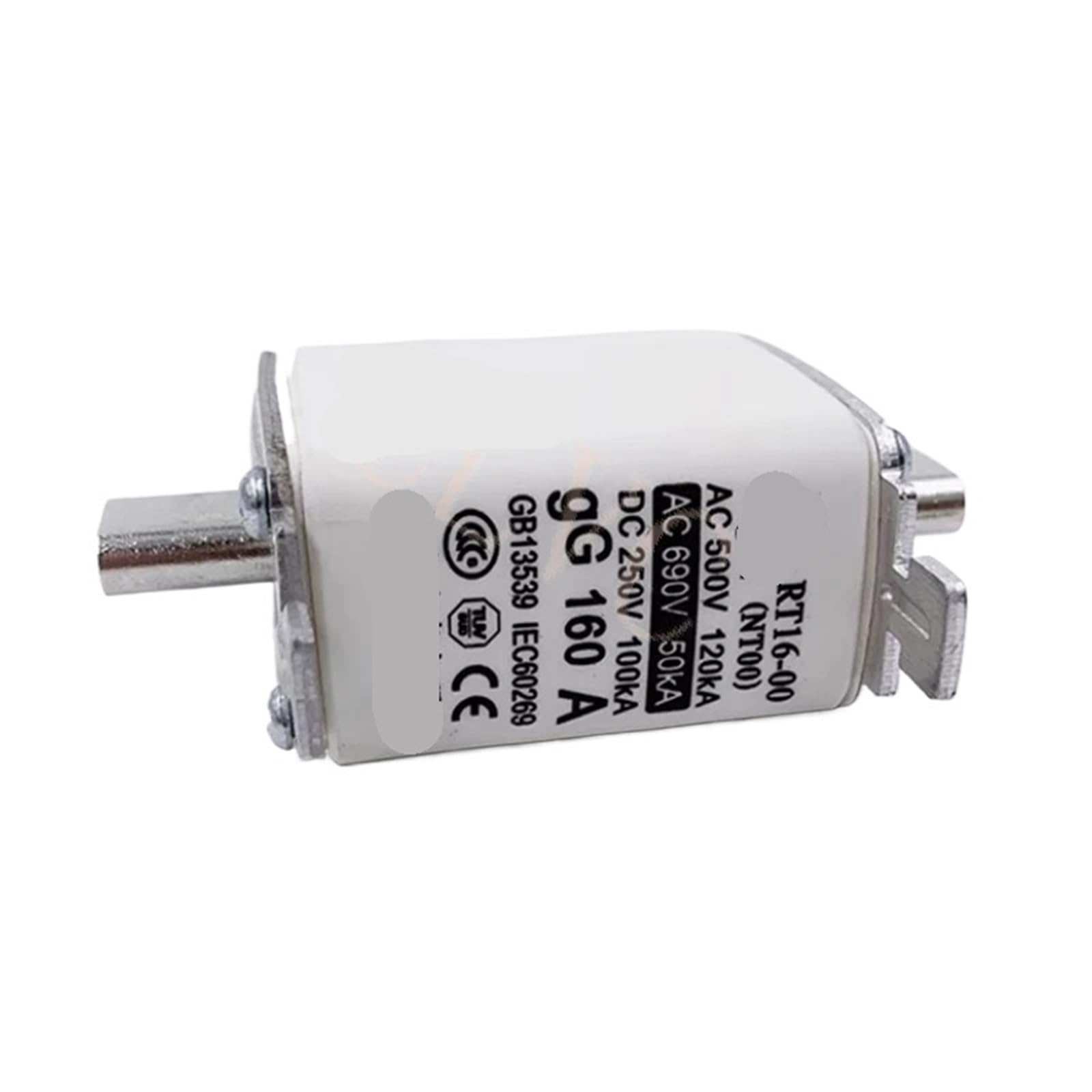 Fusible de cerámica para sobrecargas eléctricas con modelo NT00 RT16-00 3