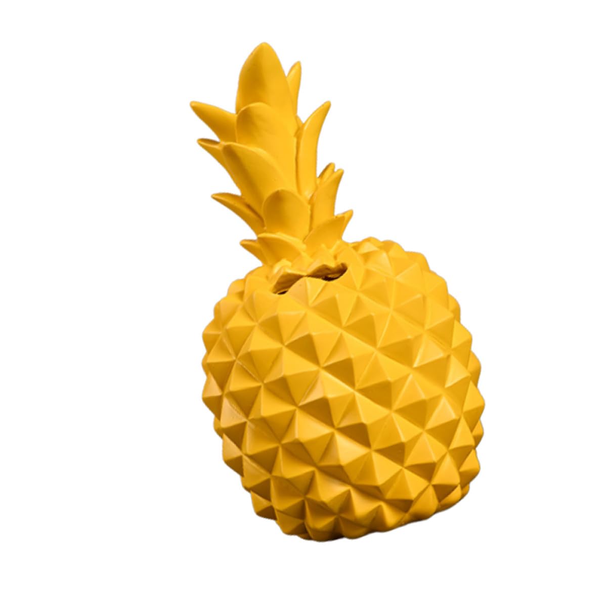 Tirelire ananas pot de rangement incassable décoration jaune pour économiser