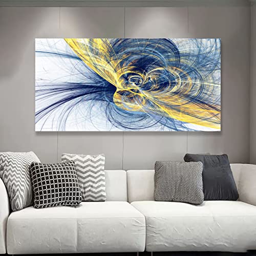 Abstract Pictures Canvas Wall Art For Living Room Bedroom Wall Decor,Abstract Art Wall Art Print Paitnings For Home Decor,Line Drawings Waterproof Stretched Ready To Hang-20X40Inches #TOP2