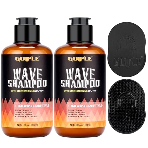 2PCS Wash Shampoo for Black Men