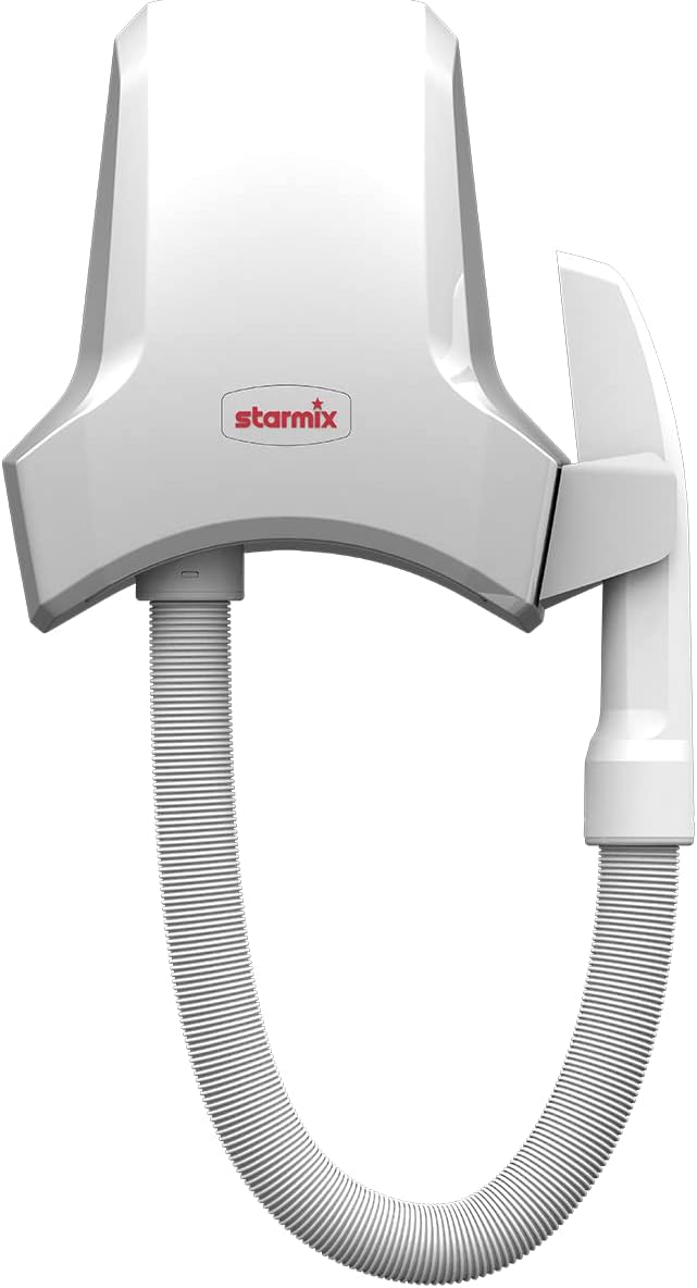 Starmix Föhn Airstar TB-C1, effectieve föhn met lange slang voor comfortabele styling (800 watt, wit)