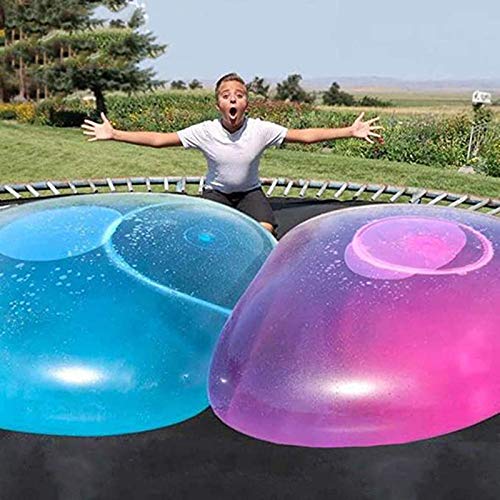 Vercico Kids Bubble Ball Toy Giant Inflatable Water Beach Ball Soft Rubber Ball Jelly Balloon Balls For Kids Outdoor Party #TOP7