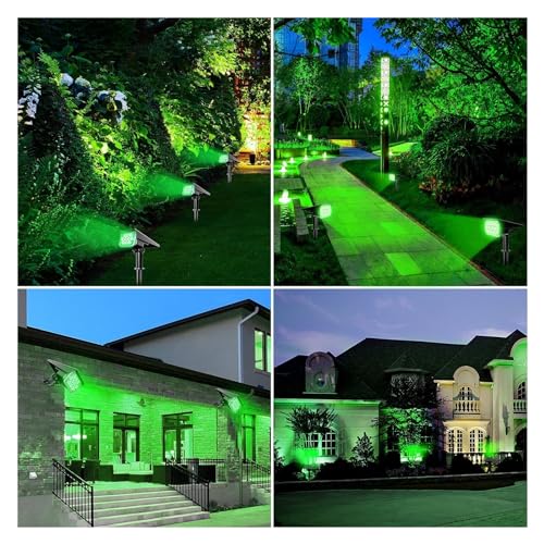 Projecteurs solaires à LED étanches IP65 avec tête orientable pour structures extérieures