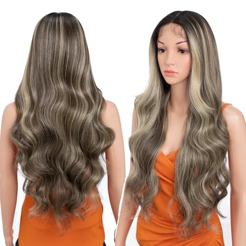 Perruque frontale HD sans colle prête pour vos soirées chic - 4