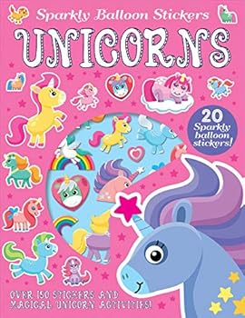 Paperback Unicorns (Sparkly Balloon Sticker Activity Books) Book