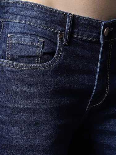 Image of HIGH Star Men's Mid Rise Wide Leg Fit Jeans