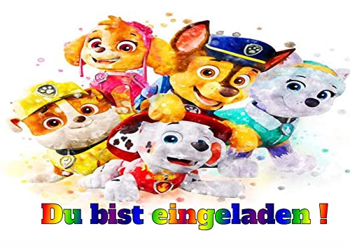 12 biglietti di invito e 12 buste per feste di