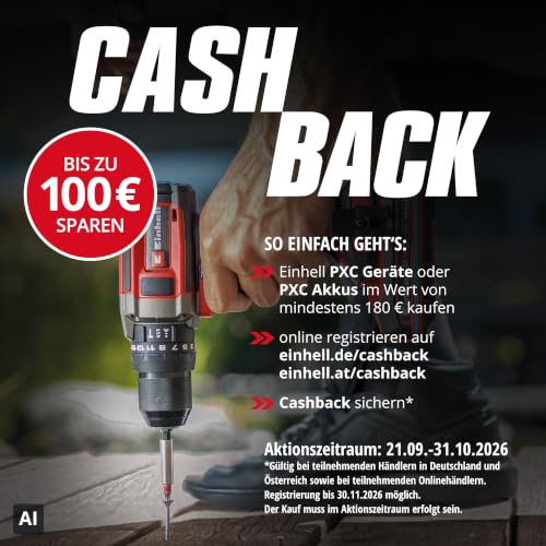 Einhell Original Akku PXC+ 18 V 4,0 Ah Sealed – Ansicht 2