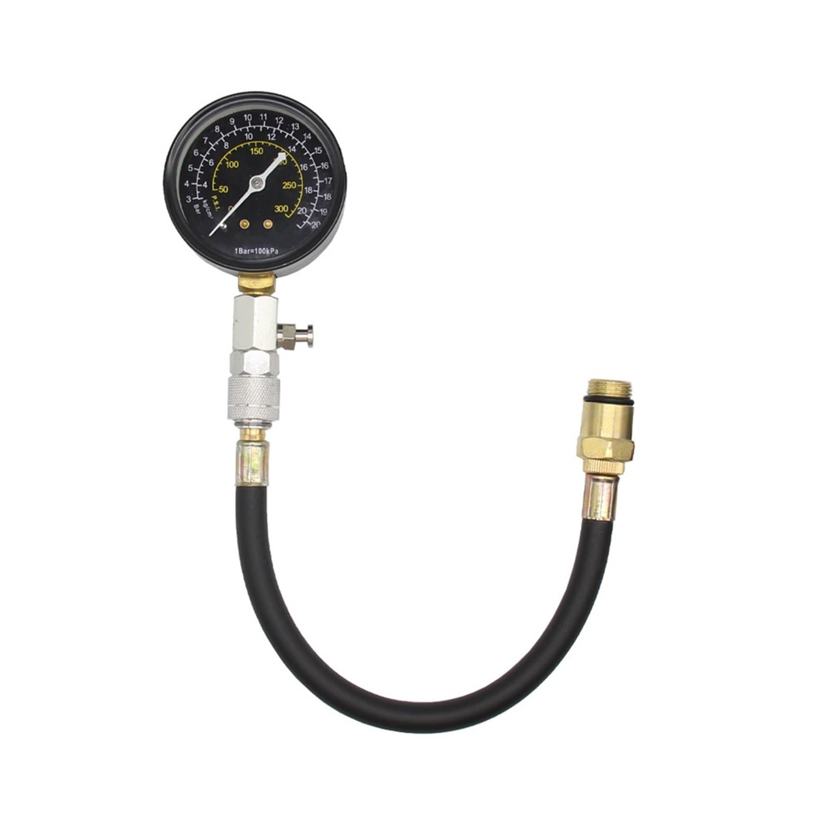 Zestaw Testera Kompresji Samochodu 300PSI Wykrywacz Nieszczelności Tester Diagnostyczny Do Manometru W Cylindrze Silnika Wysokoprężnego WystarczająCo DokłAdny