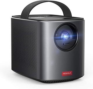 NEBULA by Anker Mars II Pro 500 ANSI Lumen Portable Projector, Black, 720p Image, Video Projector, 40 to 100 Inch Image TV Projector, Movie Projector, Home Entertainment(Renewed)