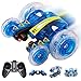 Produktbild GILOBABY Remokids Ferngesteuertes Autos, Elektrisches RC Spielzeug, Remote Control Auto Whit mit leistungsstarken LED,2,4 GHz,360 Flip,2 Seiten Laufen,15MPH, Off-Road-Fahrzeug, Geschenke für Kinder