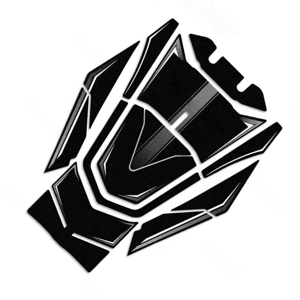 Motorcycle Tank Pad Sticker Fuel Decal for PCX 160 150 125 for PCX160 for PCX150 2021-2024 Traction Pad Decal(Gray)