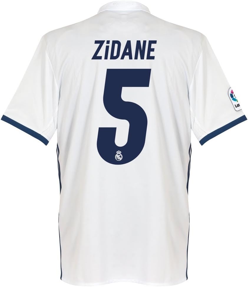 Real Madrid Home Zidane Jersey 2016 / 2017 (Official Printing) - S