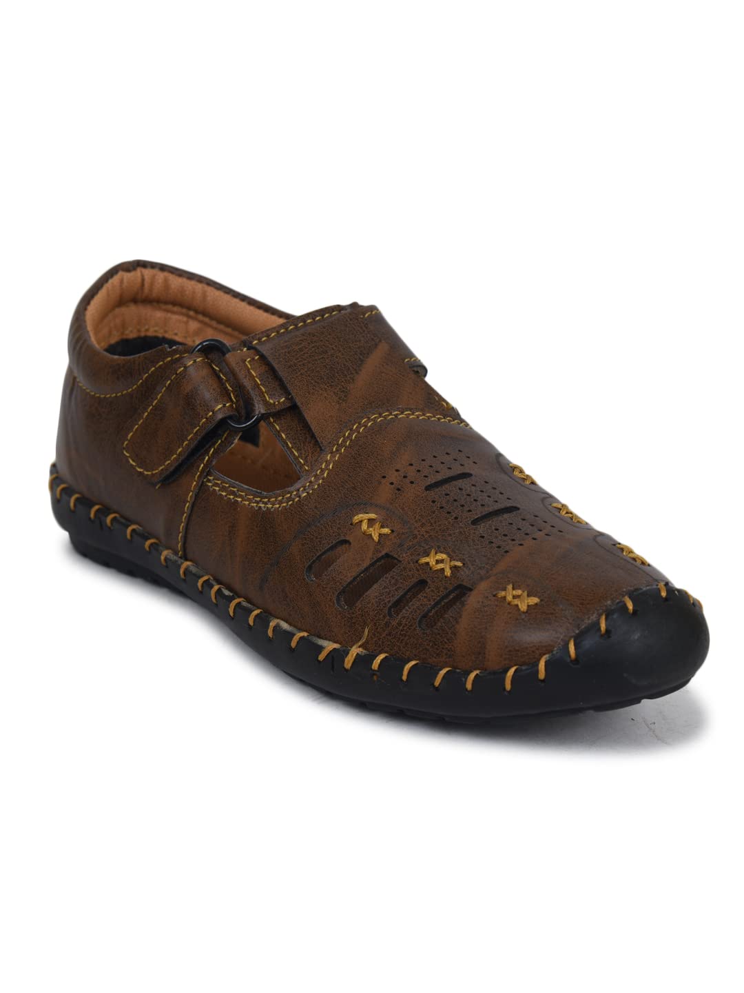 AJANTA Boys Brown Sandal (SY0266) (B09VC9MS8K) Amazon Price History, Amazon Price Tracker