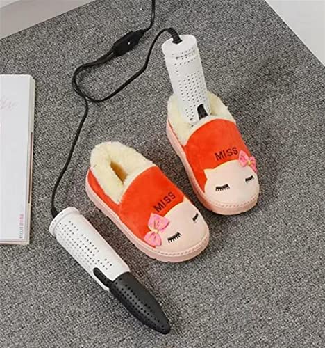 Séchoir à chaussures chauffant et chauffe-bottes pliable blanc