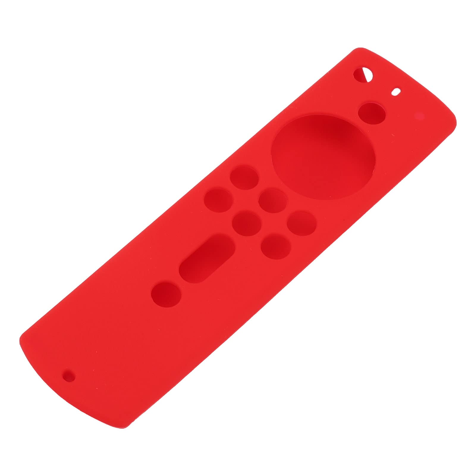 Funda Protectora de Silicona Respetuosa con la Piel para Fire TV Stick 2018, Funda a Prueba de Golpes con Control Remoto para Niños (Rojo)
