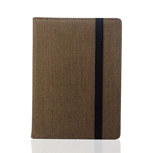 YEDUZN Estuche de cáñamo Natural Compatible con Sony PRS T1 T2 T3 6quot; Funda de Lino for eReader, Funda, Funda con Correa de Mano (Color : Khaki Green)