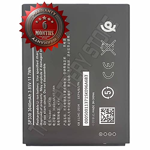 Image of THE BATTERY STORE Original Battery for Nokia C3 SP01Z01Z2249Y Model: SP330 (3040mAh) battrey with 6 Month Warranty and High Capacity Battery Backup (for Nokia C3 SP01Z01Z2249Y)