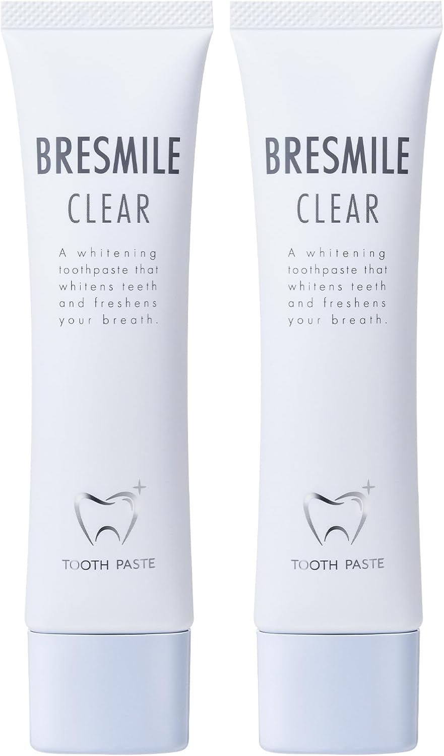 【モンドセレクショングランドゴールド受賞】 ブレスマイルクリア （BRESMILE） 歯磨き粉 ホワイトニング 口臭ケア 歯磨き 歯 医薬部外品 60g×2本