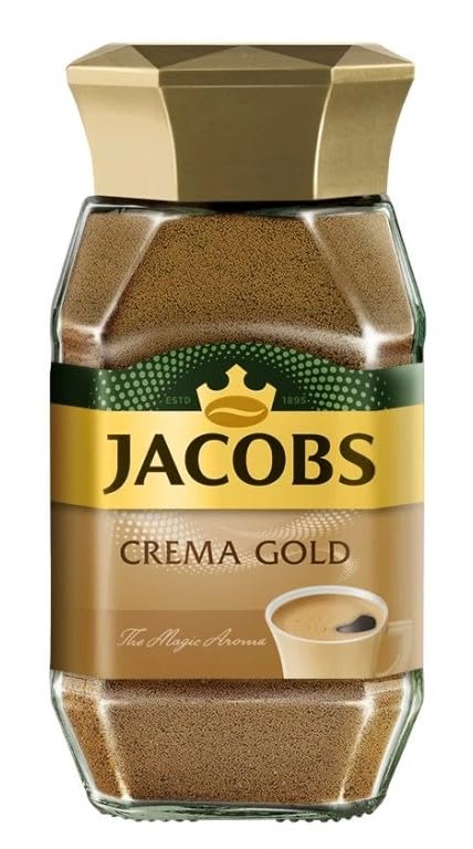 Jacobs Crema Gold Instant Coffee 200 Gram / 7.05 Ounce