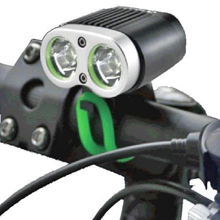 NIGHT SEARCHER BIKE LIGHT LED HIGH POWERED RECHARGEABLE