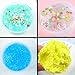 Polmmys Slime Supplies - 82 Pack DIY Slime Kit, Include Floam Beads, Fishbowl Beads, Glitter Jars, Googly Eyes, Colorful Shells, Pearls and Sprinkled for Soft Clay Fluffy Slime Making