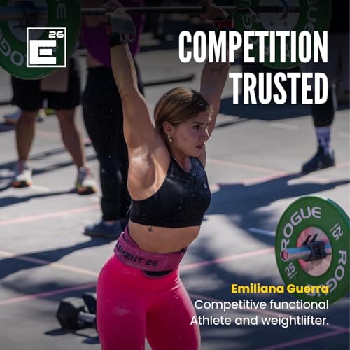 Image of Self-Locking Weight Lifting Belt - Premium Weightlifting Belt for Serious Functional Fitness, Weight Lifting, and Olympic Lifting Athletes - Lifting Support for Men and Women - Deadlift Training Belt (Medium, Miami Pink)