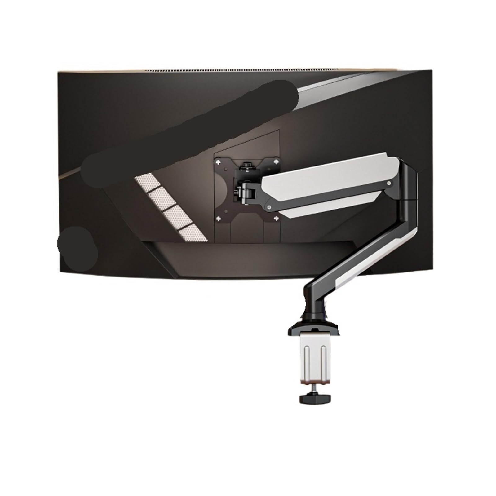 Ikpgbzxm One Color Monitor Stand With Cantilever Base, Rotating And Height-Adjustable(Blackandwhit)