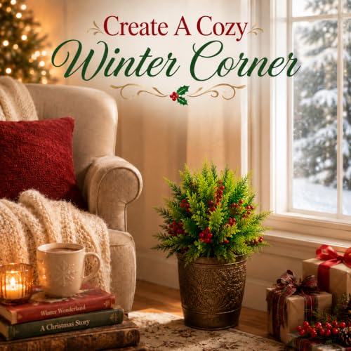 60PCS Christmas Flowers Artificial,Winter Flowers Artificial for Decoration - image 6