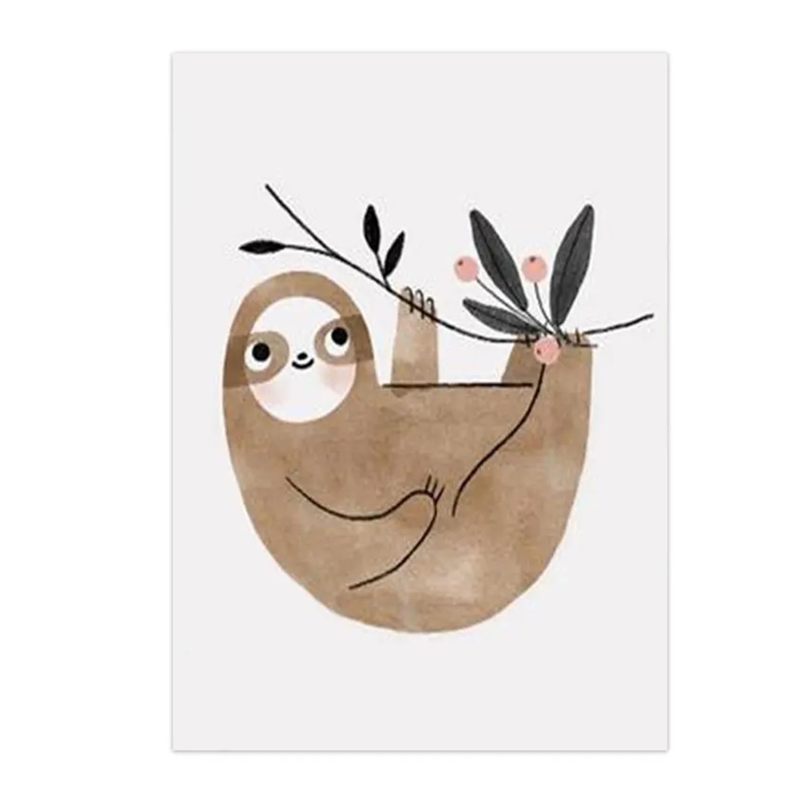 Peinture sur toile minimaliste et impression d'art moderne