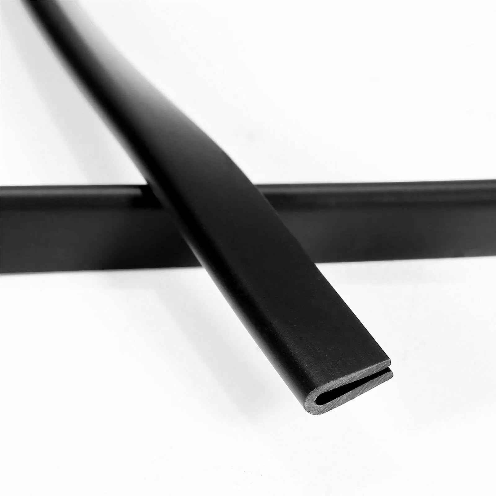 Protezione per Bordi in Vetro a Forma di U 1/2/3/5m Striscia di Gomma a Forma U Piastra Protezione Sigillante Meccanico Carta Bordo in Vetro Tenuta for Metallo Pannello Legno(Size 15,10 meter)