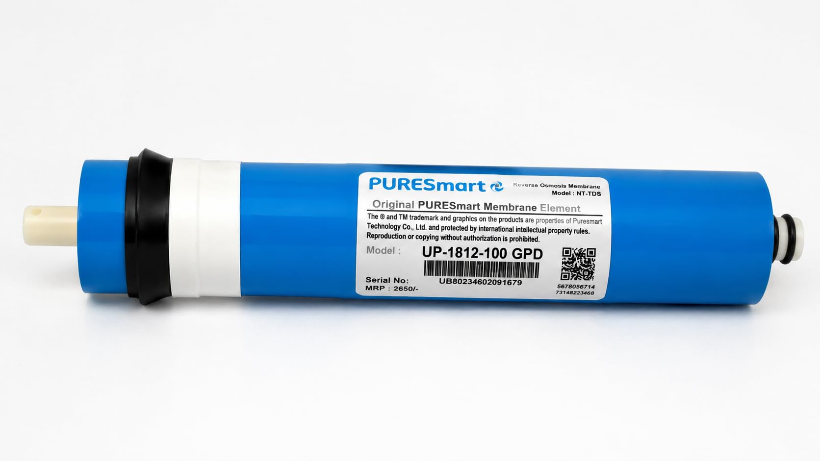 PURESmart RO Membrane 100 GPD | Reverse Osmosis Membrane Element | UP-1812-100 GPD-image-35