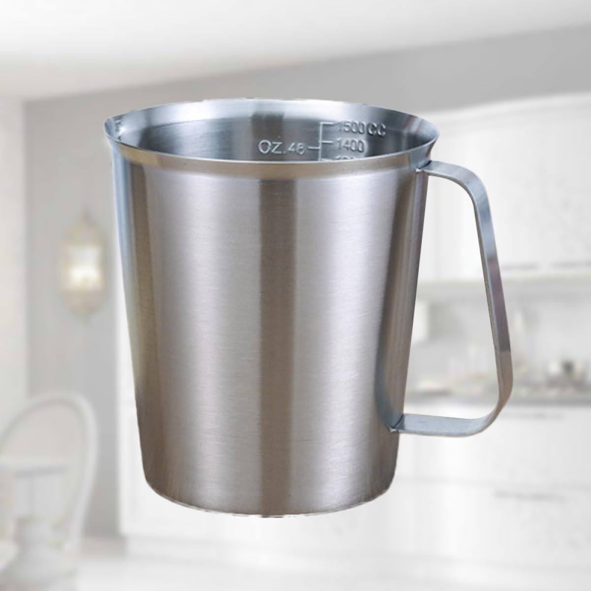 ABOOFAN Tasse à Mesurer Acier Inoxydable avec Graduations pour Café Thé Lait et Pâtisserie