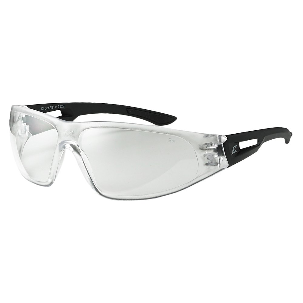 Edge Kirova Wrap-Around Safety Glasses, Anti-Scratch, Non-Slip, UV 400, Military Grade