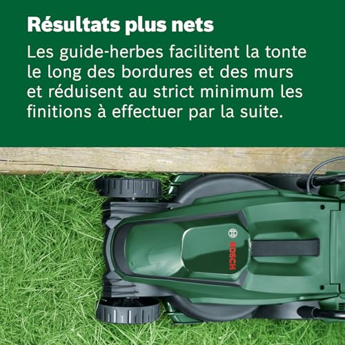 Tondeuse sans fil Bosch EasyMower 18V solution jardin compact