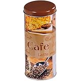 Kesper Aufbewahrungsdose, für Kaffeepads, silber, Küchendose, aus Metall, Höhe: 178 mm, Durchmesser: 78 mm, sortiert